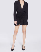 MARANA HIGH WAIST SUEDE MINI SKIRT  image number null